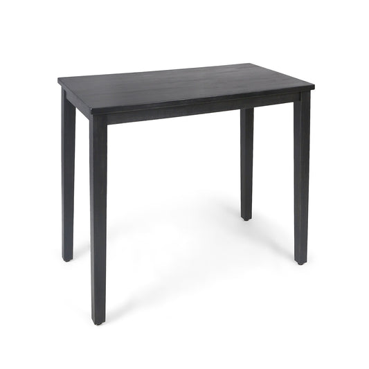 Bar Table With Tapered Legs - Gray