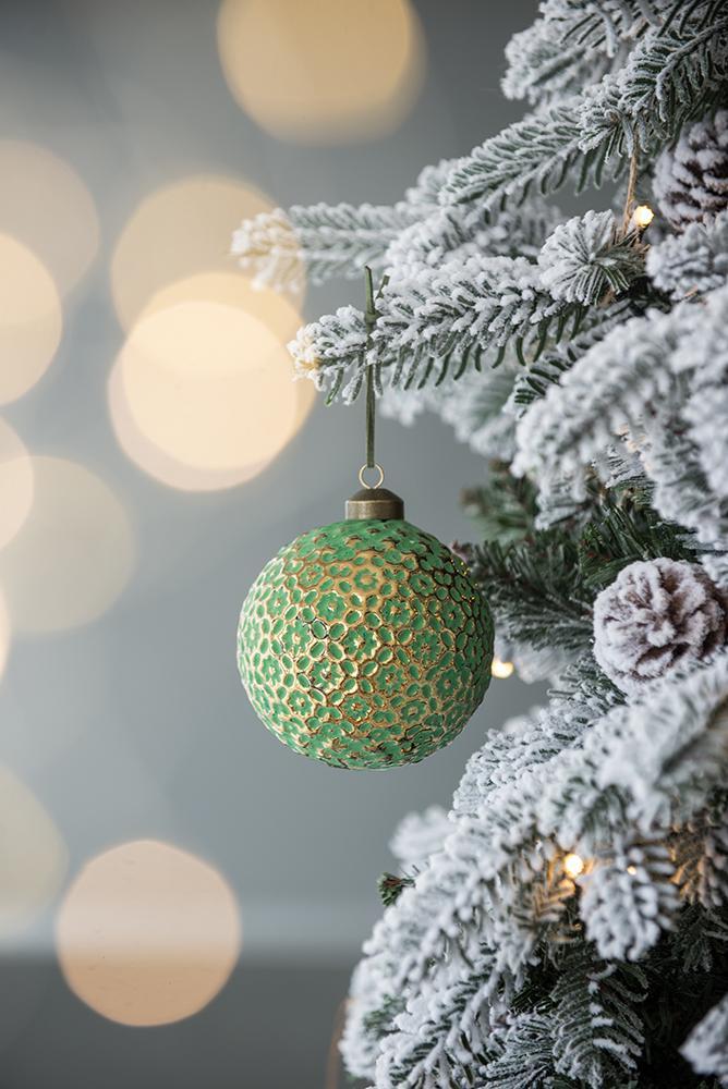 Christmas Ball Ornaments, Glass Decorative Hanging Ball Christmas Tree Ornaments For Holiday Party Decorations