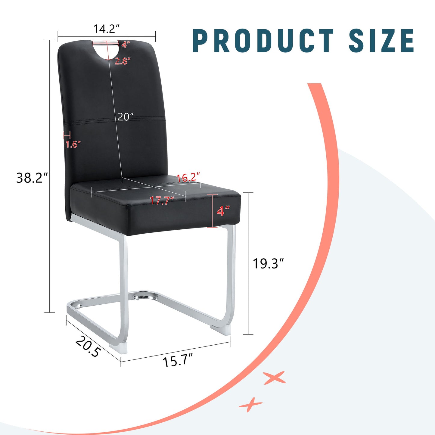 Coaster Dining Chairs With Built In Spring Packages & Ergonomic Design
