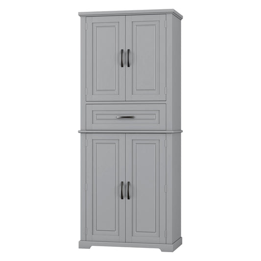 Bathroom Storage Cabinet With Multifunctional Storage Space, Drawer With Slide Rails, Adjustable Shelf