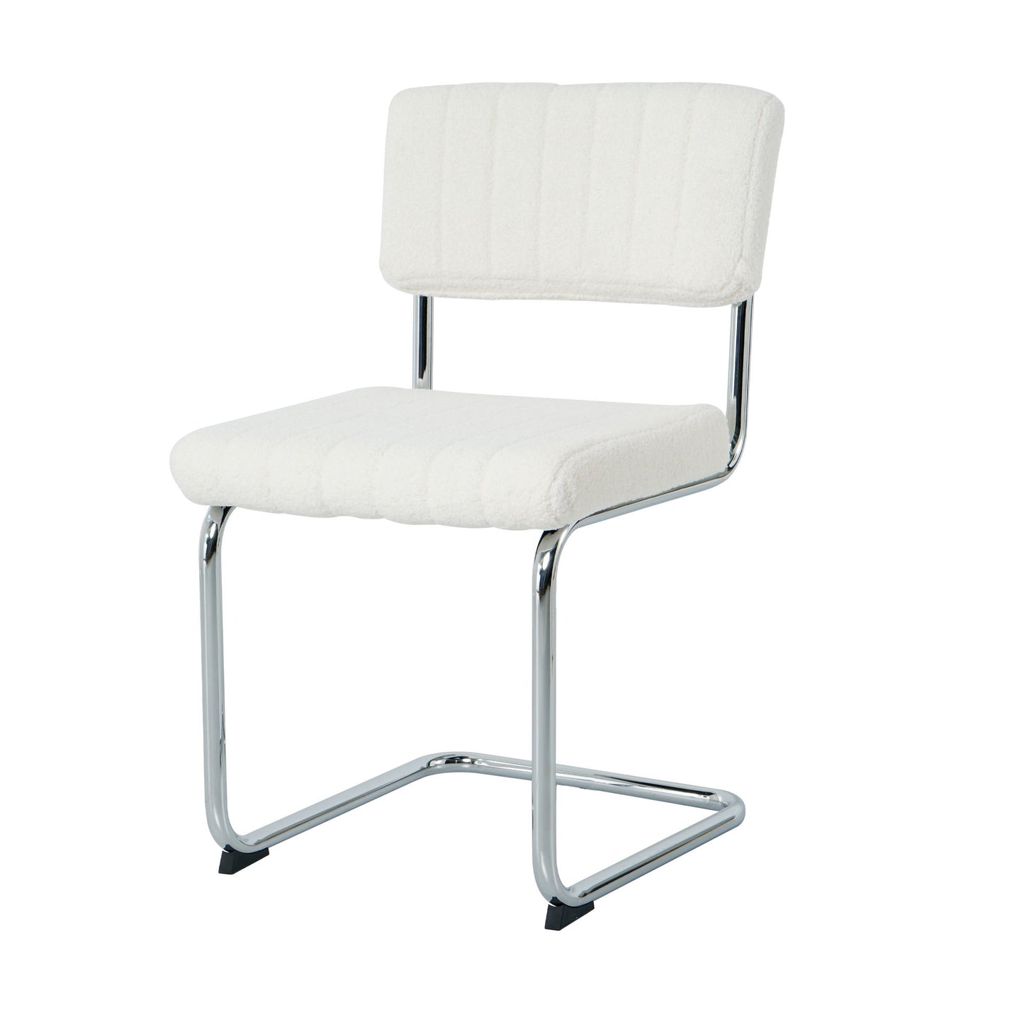 Modern Luxury Dining Chair With Metal Legs And Bow Design (Set of 4)