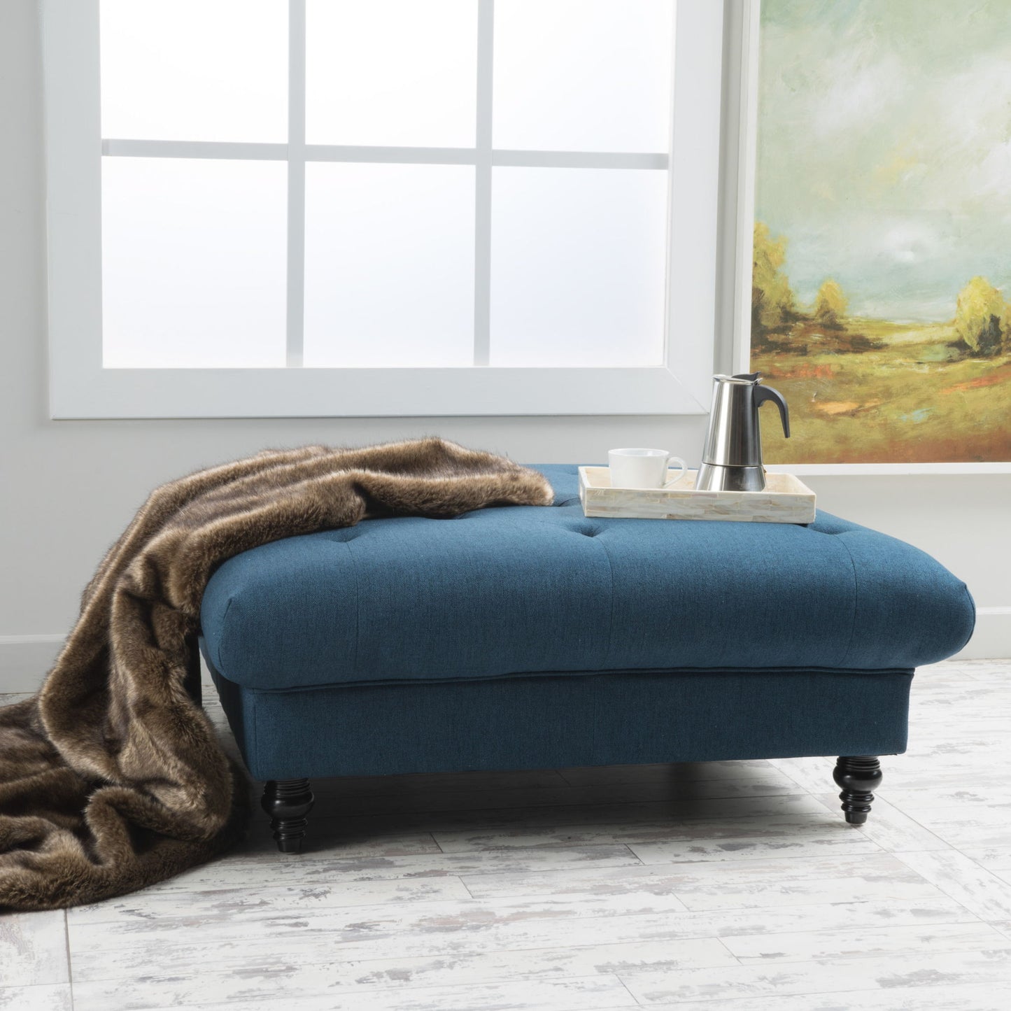Madrid - Tufted Ottoman Footrest