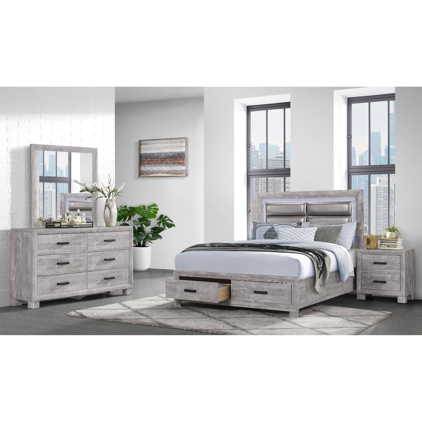 Rover - Dresser - Gray