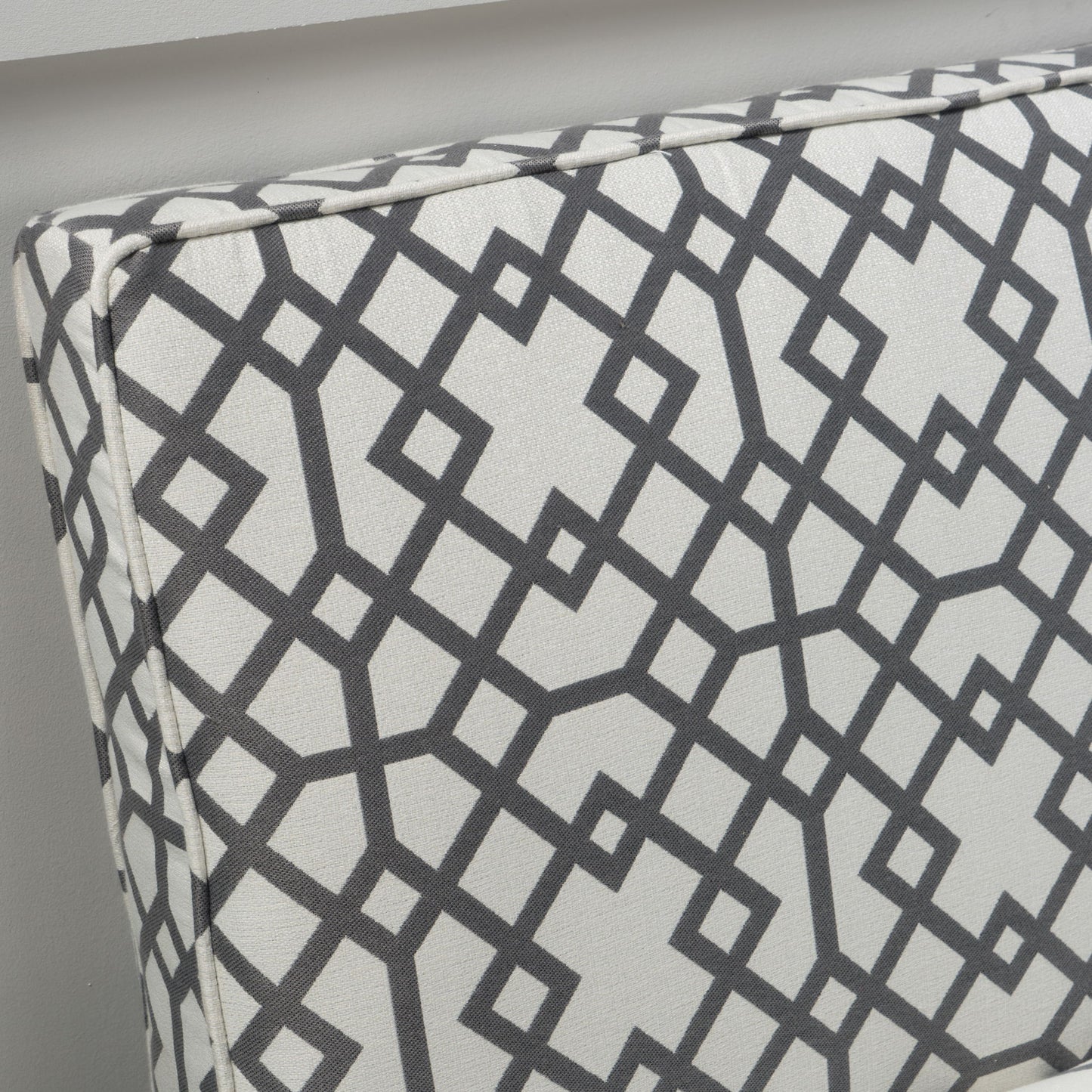 Contemporary Loveseat With Upholstered Fabric And Birch Wood Legs - Gray