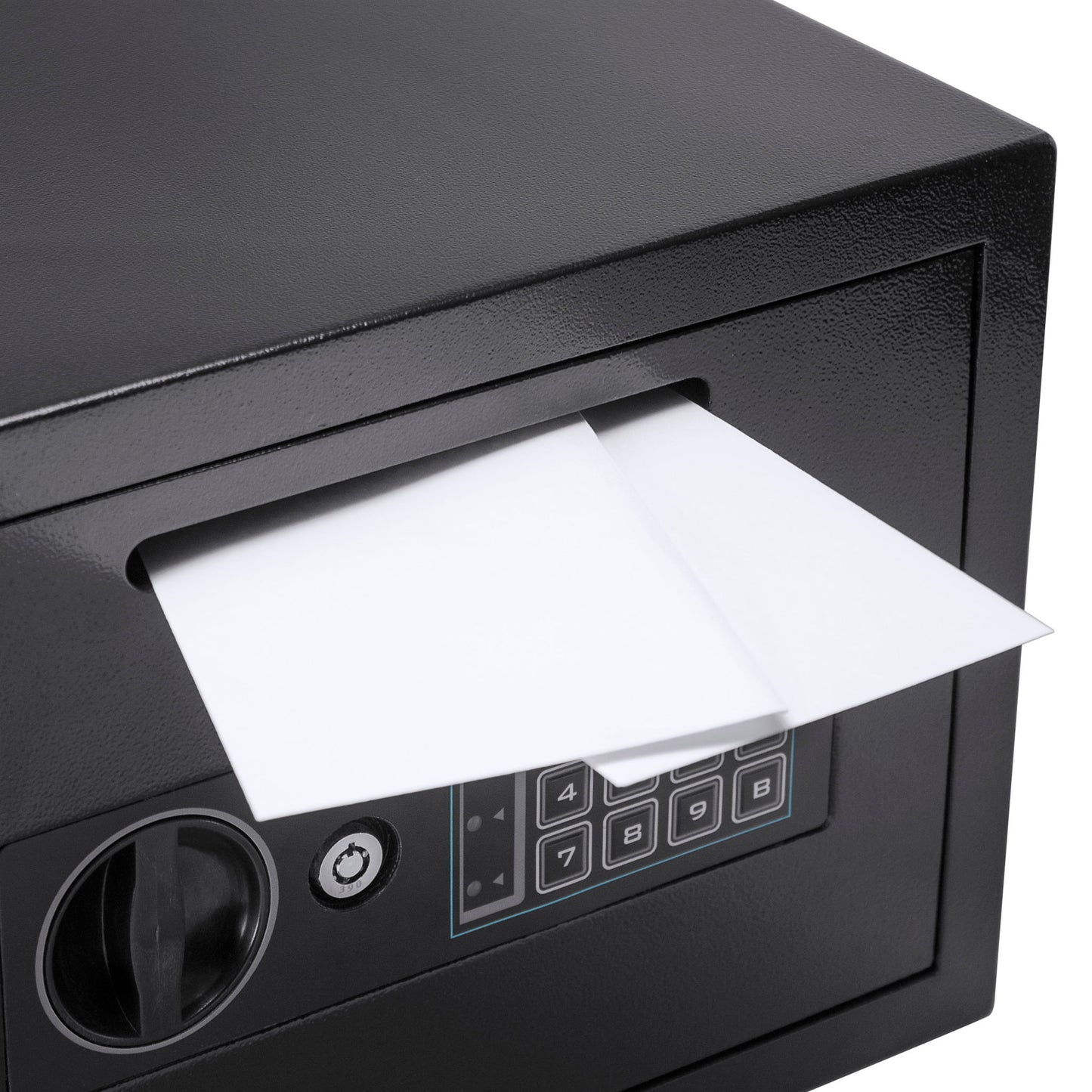 Compact Keypad Depository Safe - Black