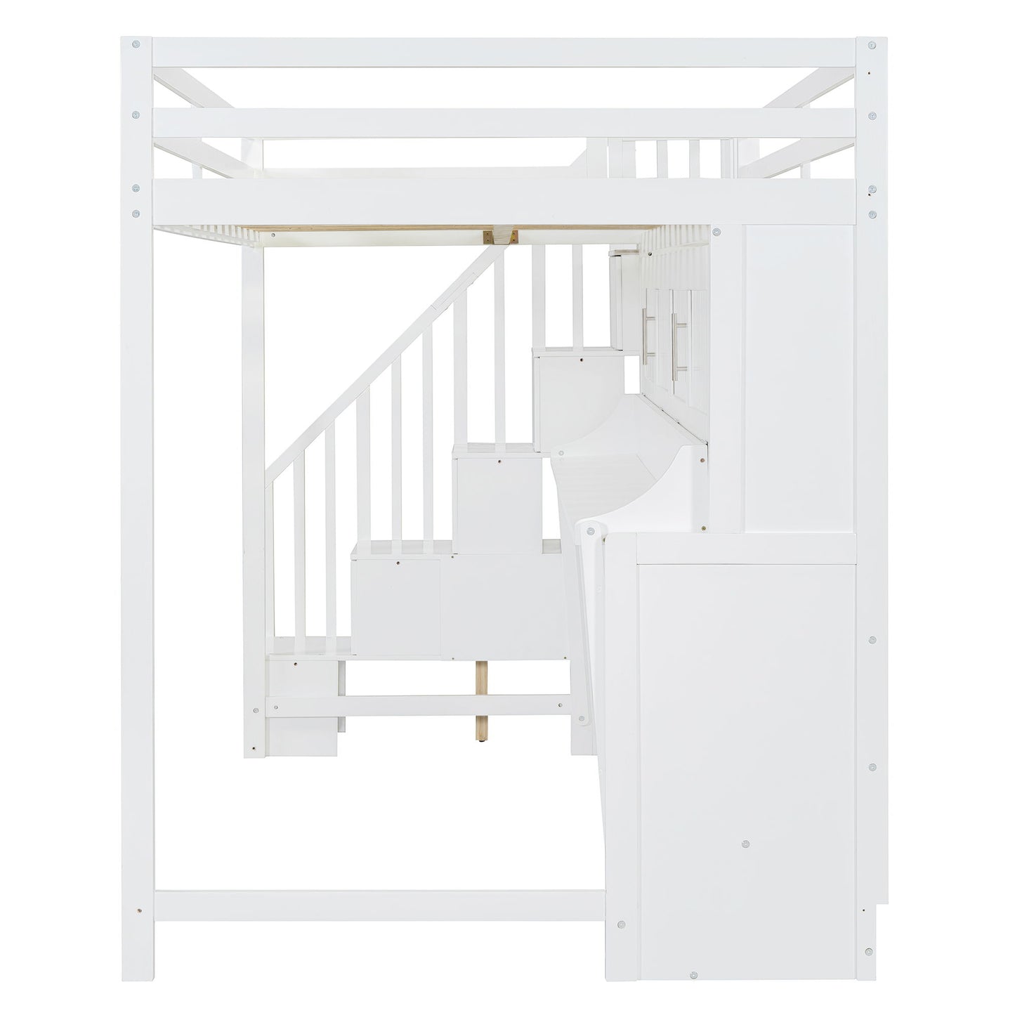 Murphy Bed With Smart Hydraulic System And Desk Design