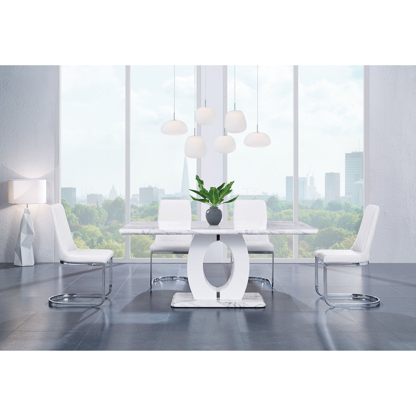 Coleen - Dining Table - Marble