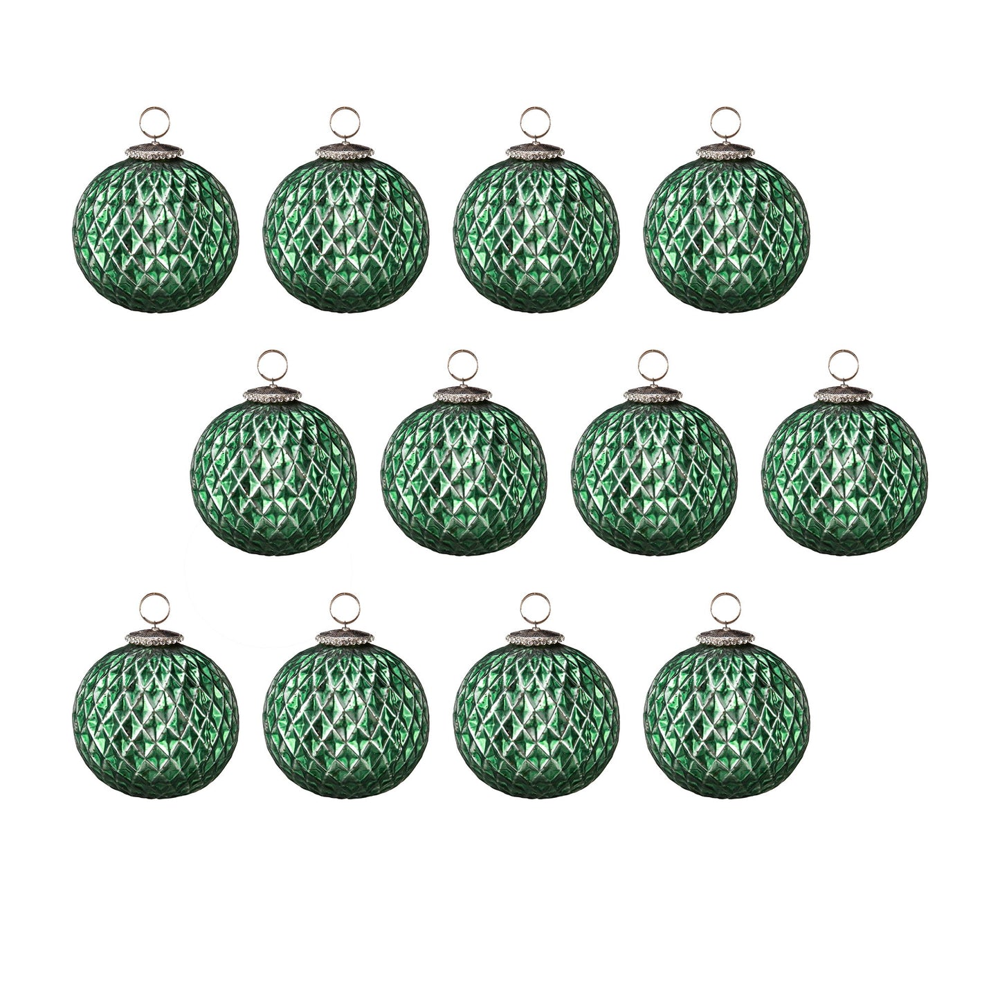 Christmas Ball Ornaments, Glass Decorative Hanging Ball Christmas Tree Ornaments For Holiday Decorations
