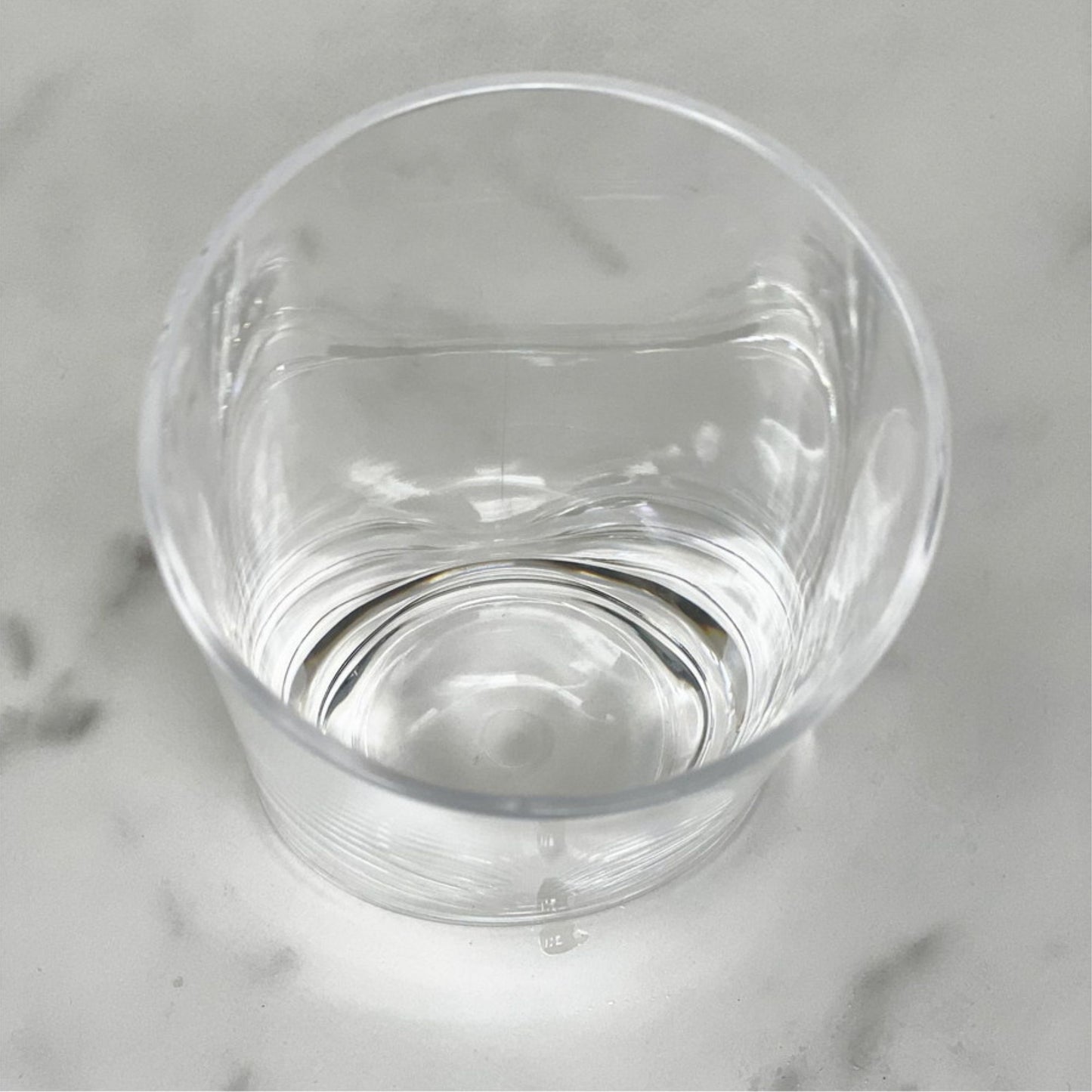 Oval Halo Acrylic Glasses (Set of 4)