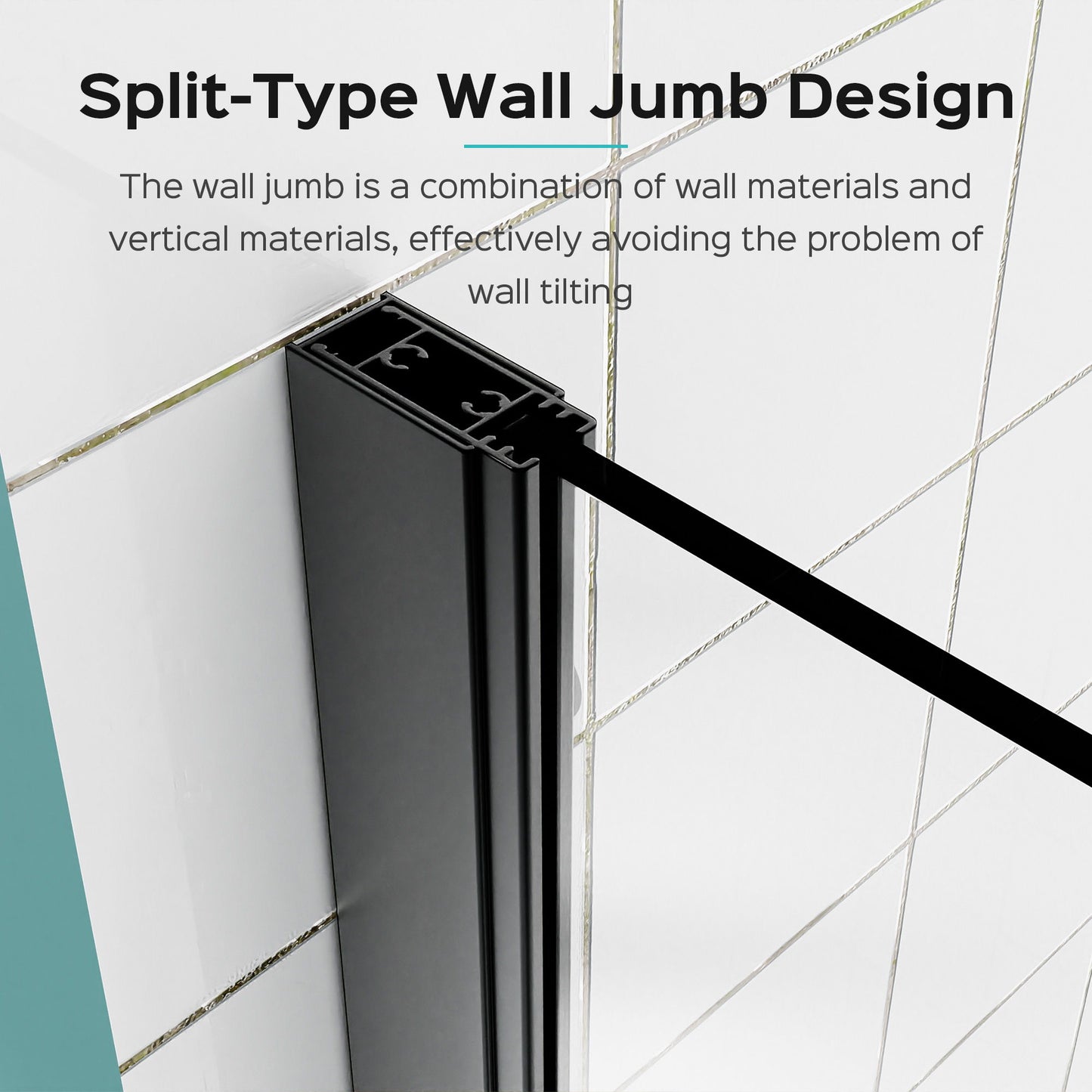 Frameless Folding Shower Doors For Bathtub With Pivot Tub Glass Door, 1 / 4" Tempered Glass