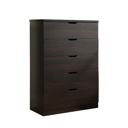 Modern Drawer Chest And Clothes Storage Cabinet With Metal Drawer Glides