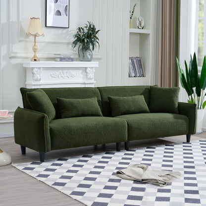 Teddy Velvet Sofa, Soft & Comfortable