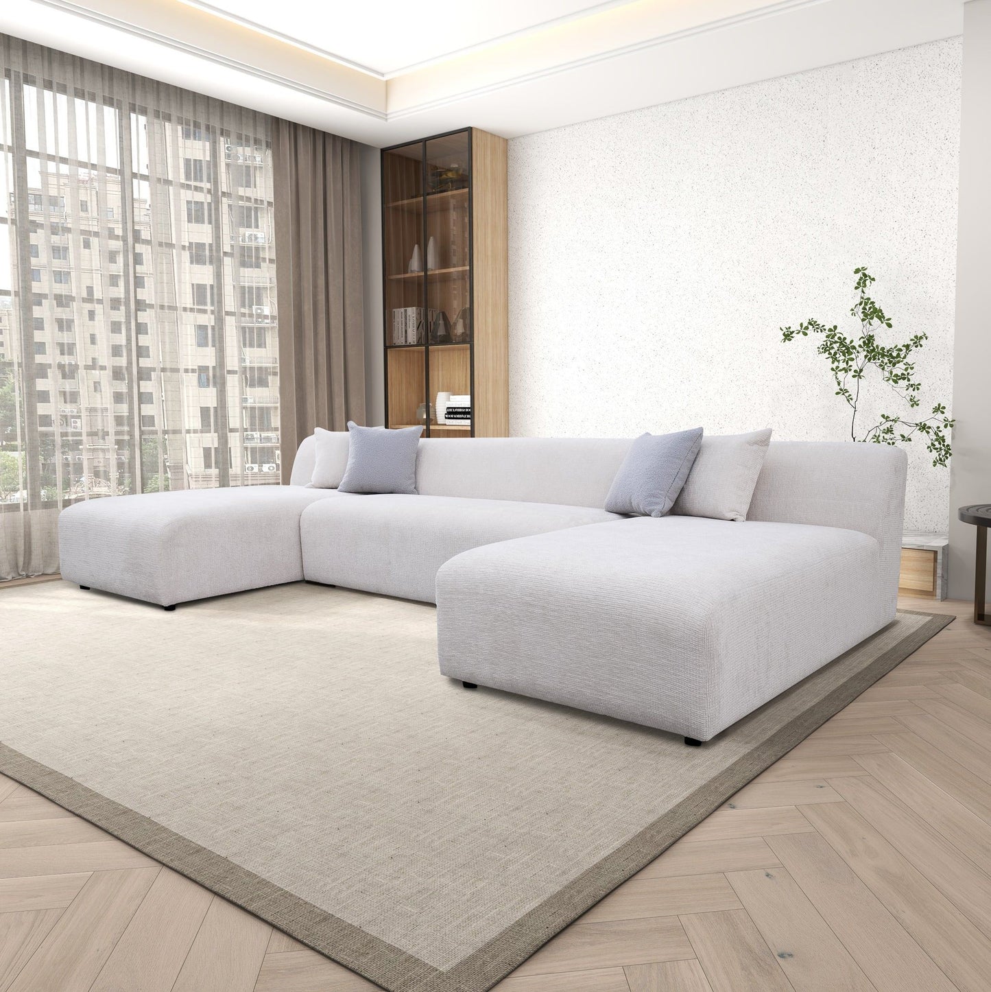 Audrey - U Shape Corner Sofa