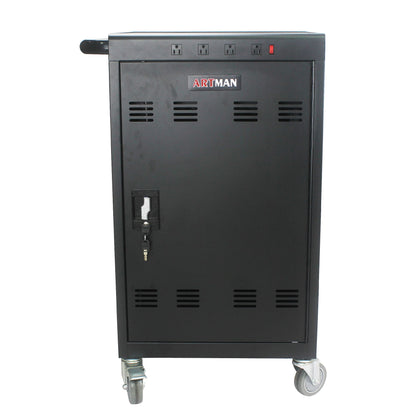 Mobile Charging Cart For Tablets Laptops 35, Device Capacity Matt Metal