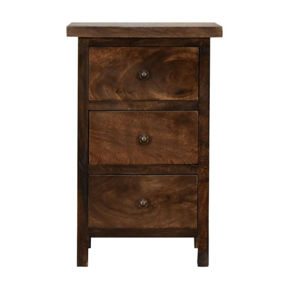 Mini Classic Country Bedside Table - Gray