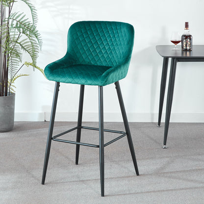 Ergonomic Counter Height Bar Stool (Set of 2)