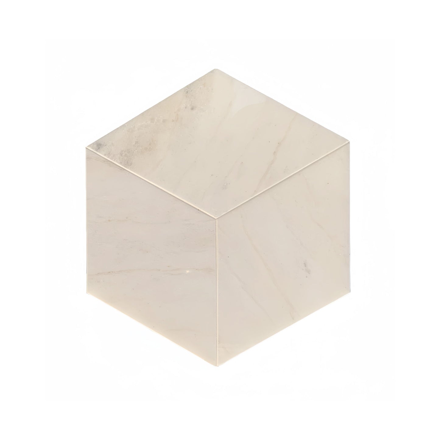 Hexagon Natural Marble Polished Tile For Wall And Floor (Set of 12)