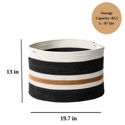 Gregory - Cotton Round Storage Basket