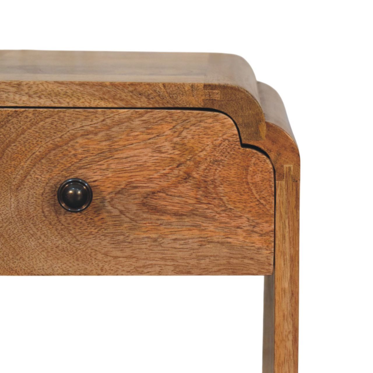Newton - Mini Nightstand With A Drawer And Open Shelf