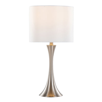 Lenuxe - Contemporary Semi Gloss Table Lamp (Set of 2)