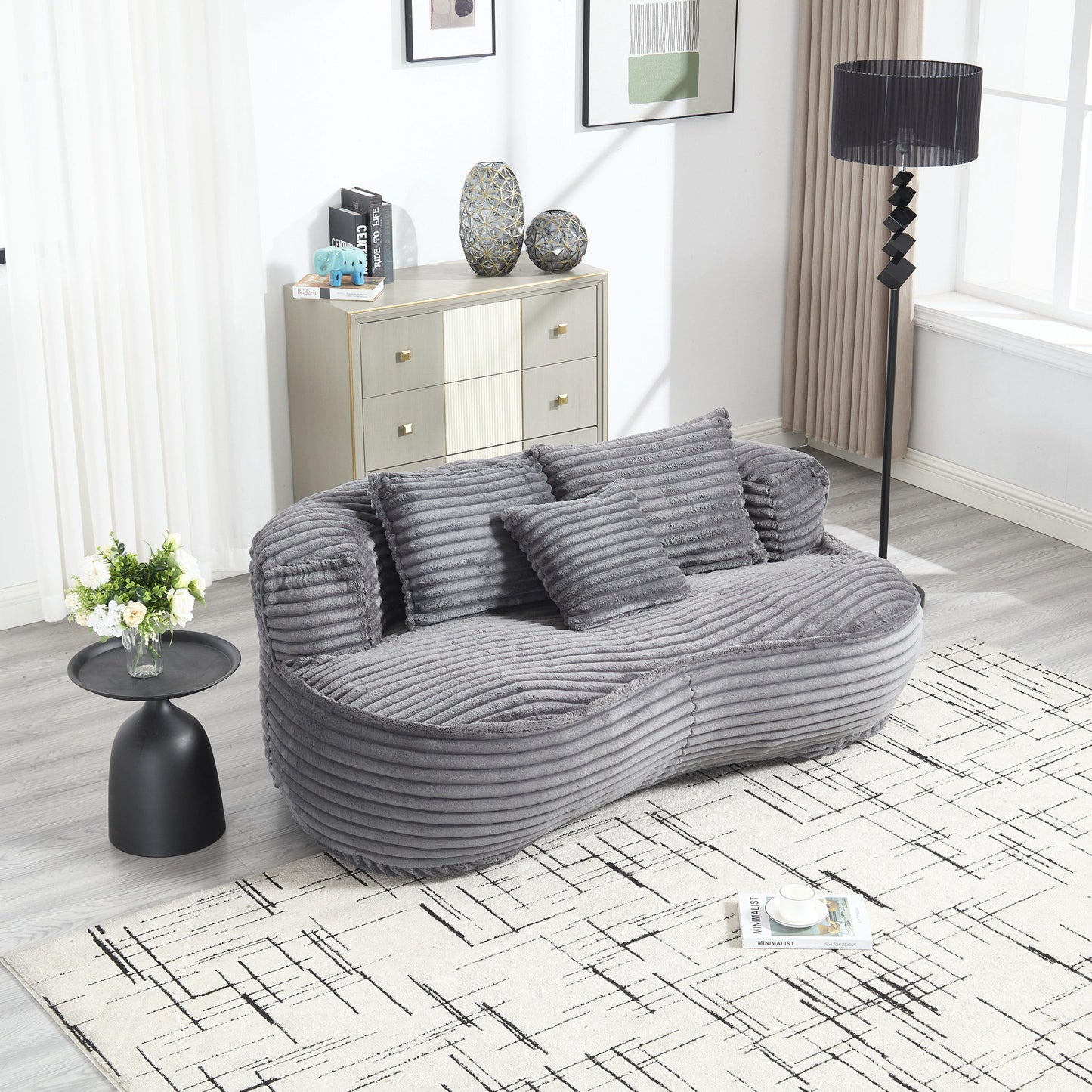 Bean Bag, Lazy Sofa Comfort Lounger High Back Chair