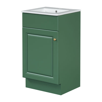 Bathroom Vanity With Sink, Cabinet With Adjustable Shelf