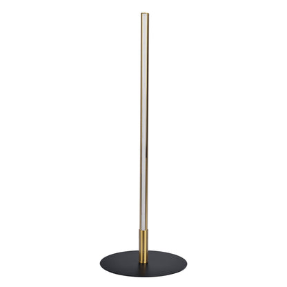 Dimond - LED Table Lamp With On / Off Switch Round Base - Black / Gold