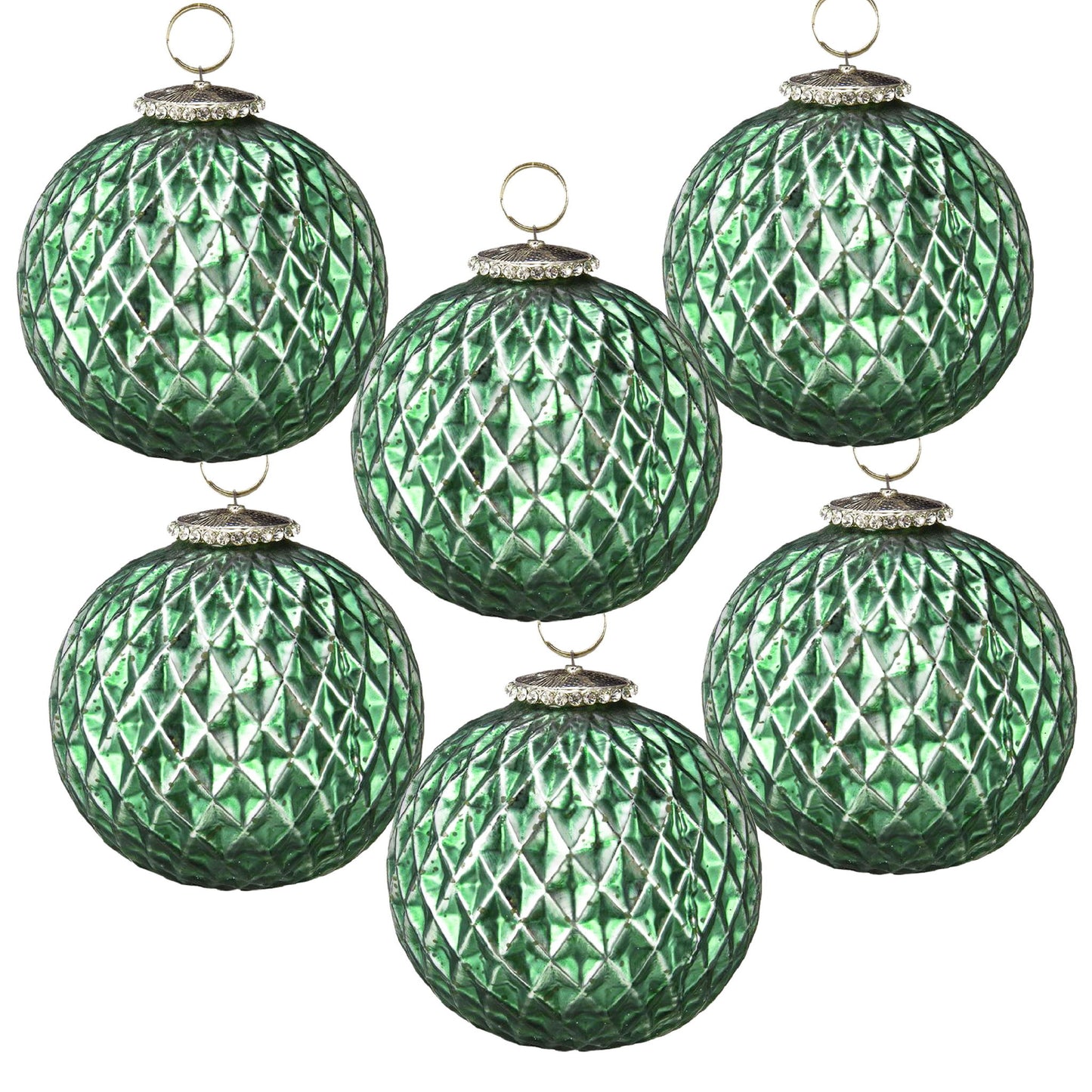 Christmas Ball Ornaments, Glass Decorative Hanging Ball Christmas Tree Ornaments For Holiday Decorations