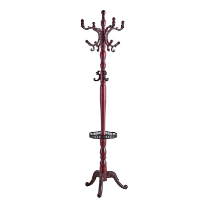 Multifunctional Coat And Hat Rack With Resin Stainless Steel Storage