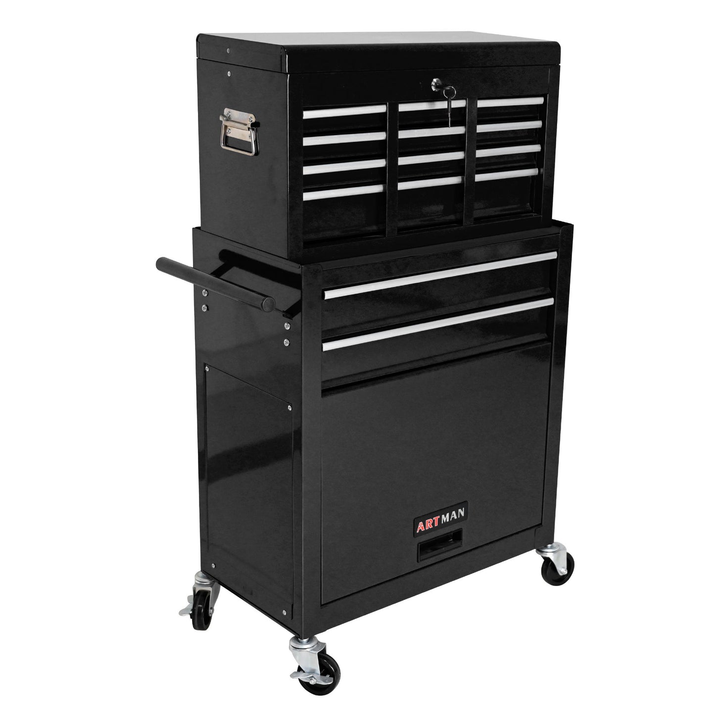 High Capacity Rolling Tool Chest With Wheels And Drawers, Storage Cabinet
