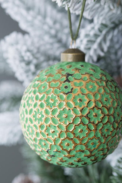 Christmas Ball Ornaments, Glass Decorative Hanging Ball Christmas Tree Ornaments For Holiday Party Decorations