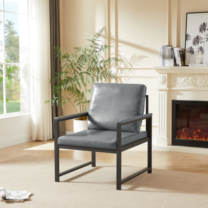Retro Leisure Accent Chair With Extra Soft Padding