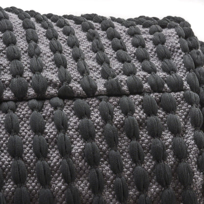 River - Handcrafted Cylindrical Pouf Water Resistant Fabric