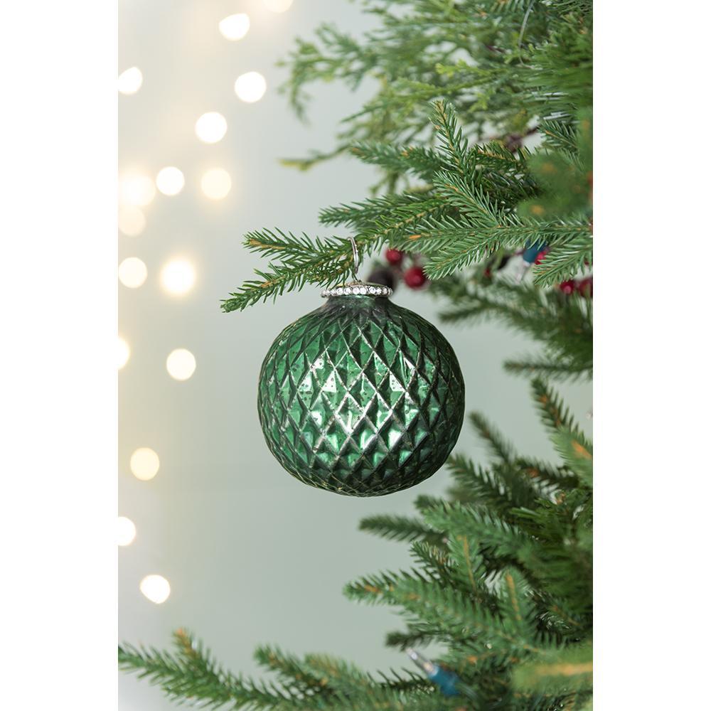Christmas Ball Ornaments, Glass Decorative Hanging Ball Christmas Tree Ornaments For Holiday Decorations