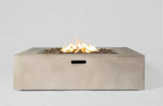 Streamlined Aesthetic Outdoor Fire Pit Table