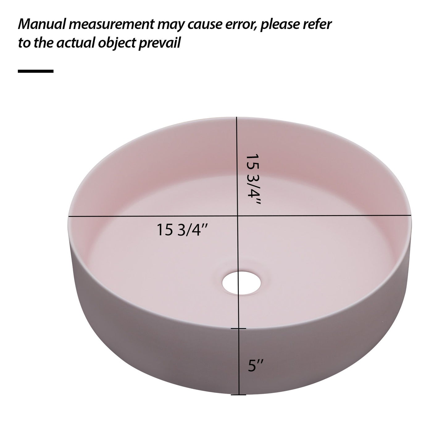 Elegant Ceramic Vessel Bathroom Sink With Stain Resistant Finish
