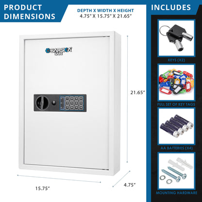 Key Cabinet Digital Keypad Wall Safe