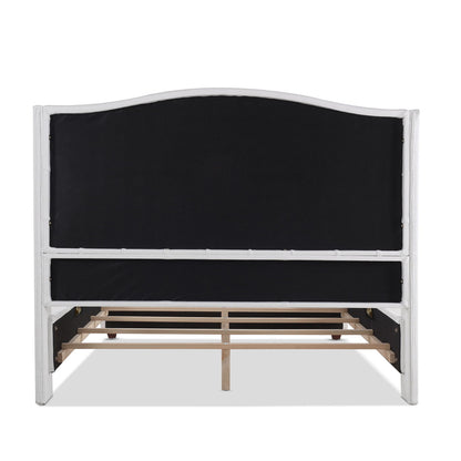 Marcella - Upholstered Shelter Headboard Bed Set