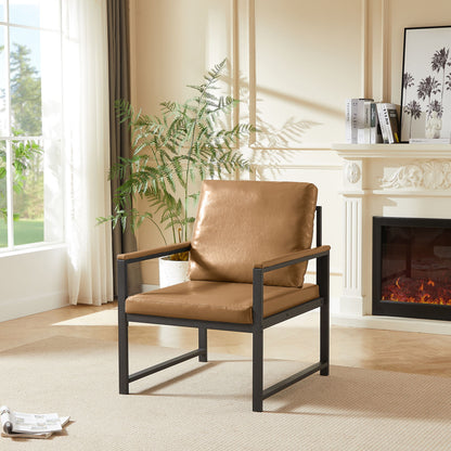 Retro Leisure Accent Chair With Extra Soft Padding