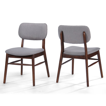 Voyager Upholstered Accent Chair With Splayed Legs And Wood Frame (Set of 2)