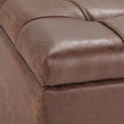 Harrison - Upholstered Coffee Table Storage Ottoman