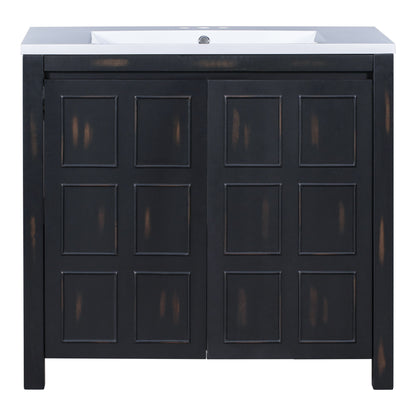 Bathroom Vanity Organizer With Sink, Combo Cabinet Set, Bathroom Storage Cabinet