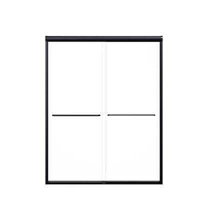 Modern Semi Frameless Double Sliding Shower Door