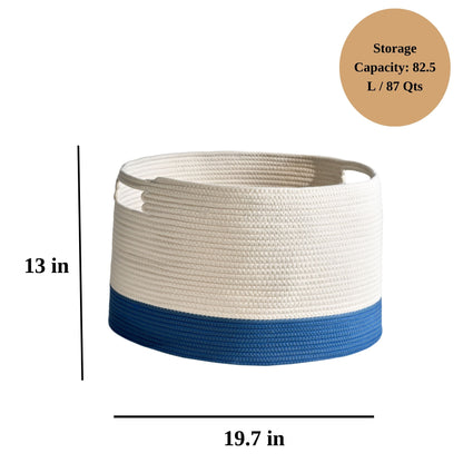 Gregory - Cotton Round Storage Basket