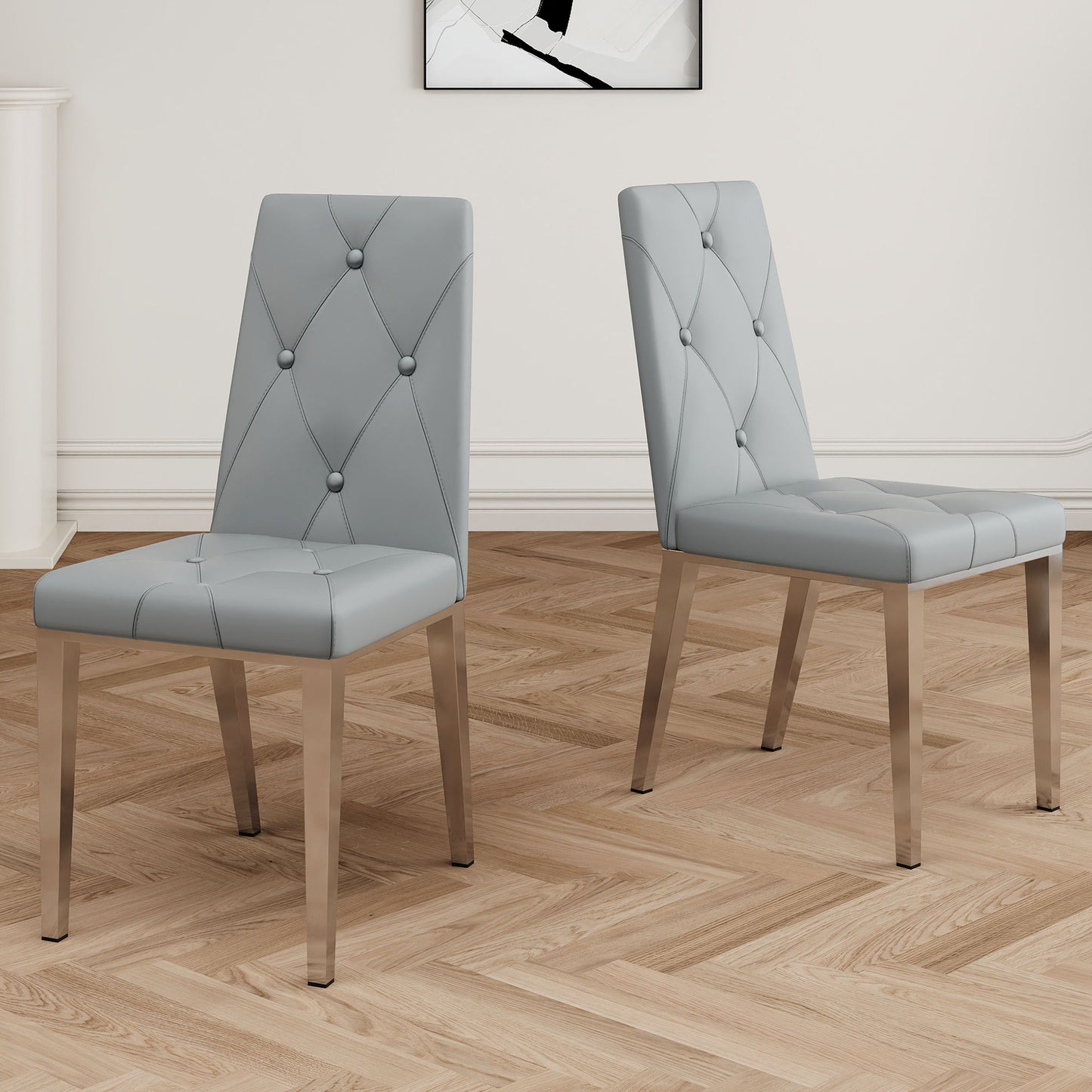 Modern Light Luxury Dining Chair (Set of 2)