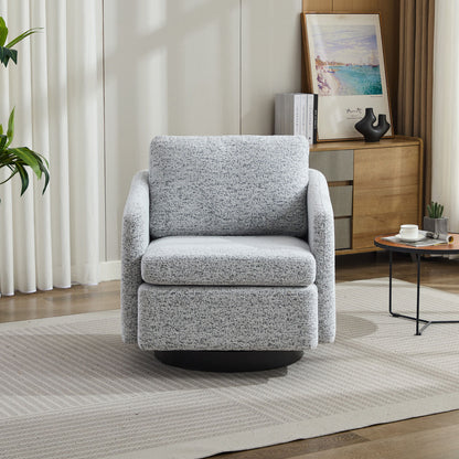 Swivel Accent Chair, 360 Degree For Living Room