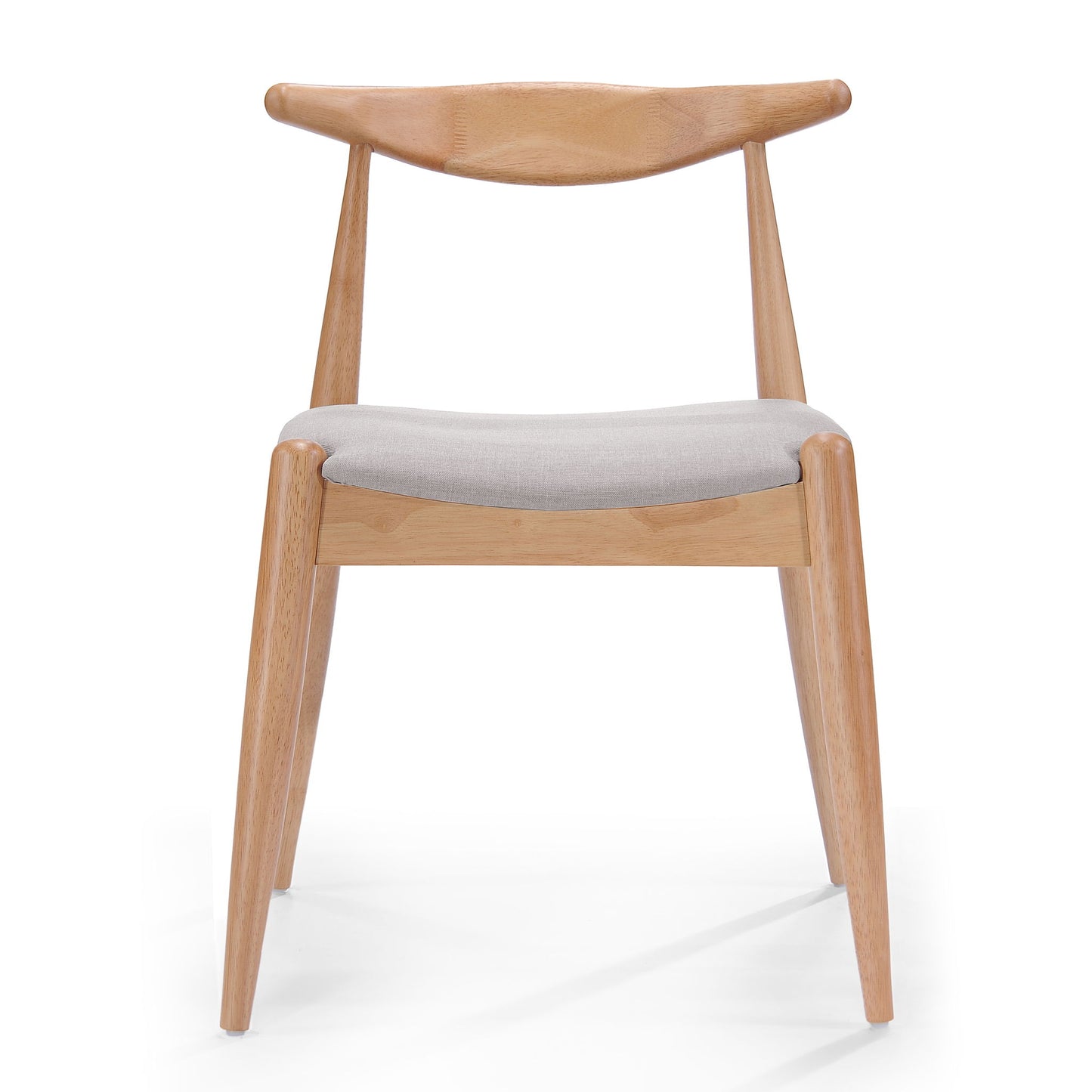 Candescent - Dining Chair With Curved Back And Wood Frame (Set of 2)