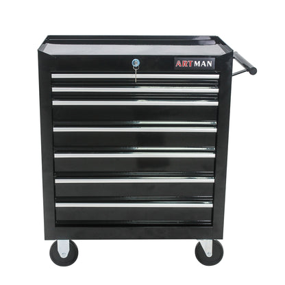 Multifunctional Tool Cart With Wheels And Drawers