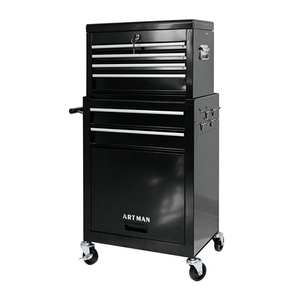 High Capacity Rolling Tool Chest With Wheels And Drawers, Storage Cabinet