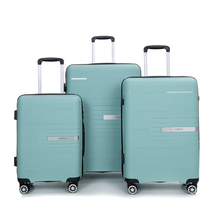 Hardshell Suitcase Double Spinner Wheels Luggage Sets, Lightweight With Tsa Lock, 3 Piece Set